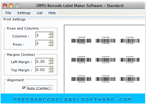 Mac barcode label 2.6.2 for mac